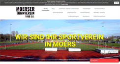 Desktop Screenshot of moerser-tv.de